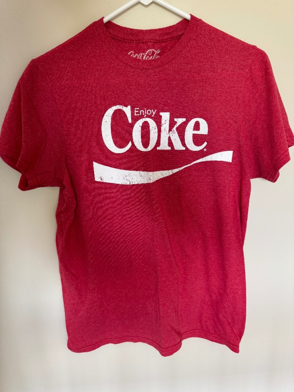 Red Coca-Cola Script Graphic Tee